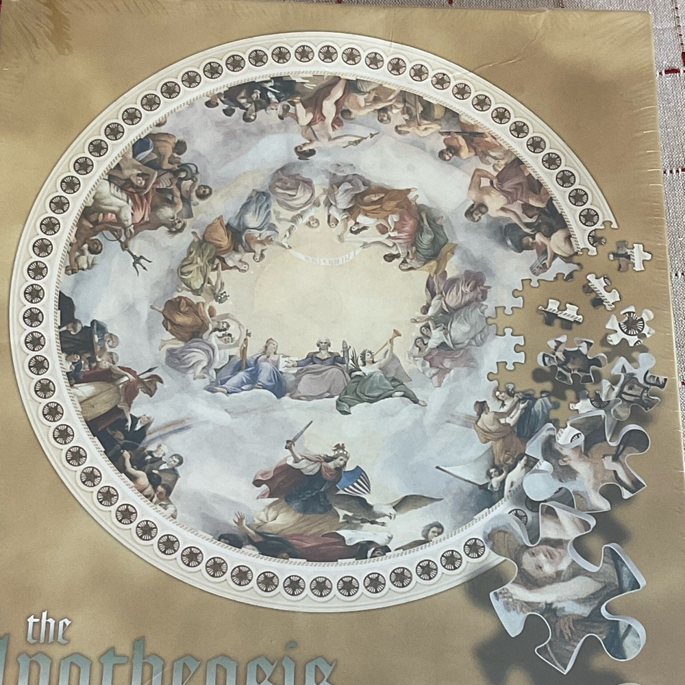 Apotheosis of Washington 500 pc Jigsaw Puzzle 20" Round US Capitol #9138 New - Picture 6 of 6